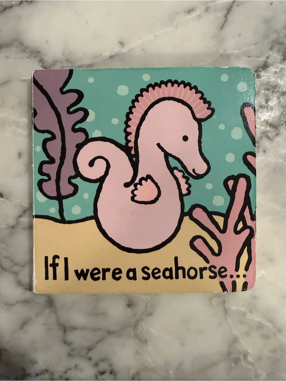 Jellycat Hardback sensory book if I‎ were a seahorse